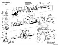 Bosch 0 602 307 033 --- Hf-Angle Grinder Spare Parts